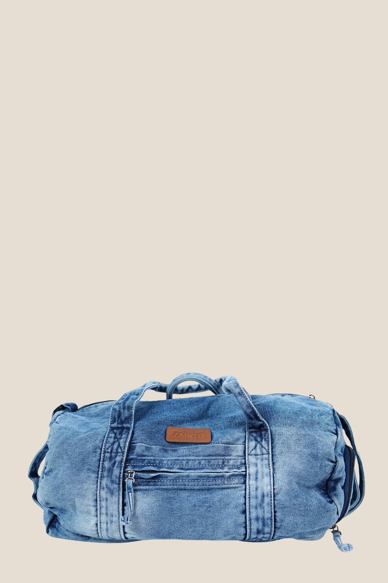 Denim Gym Bag
