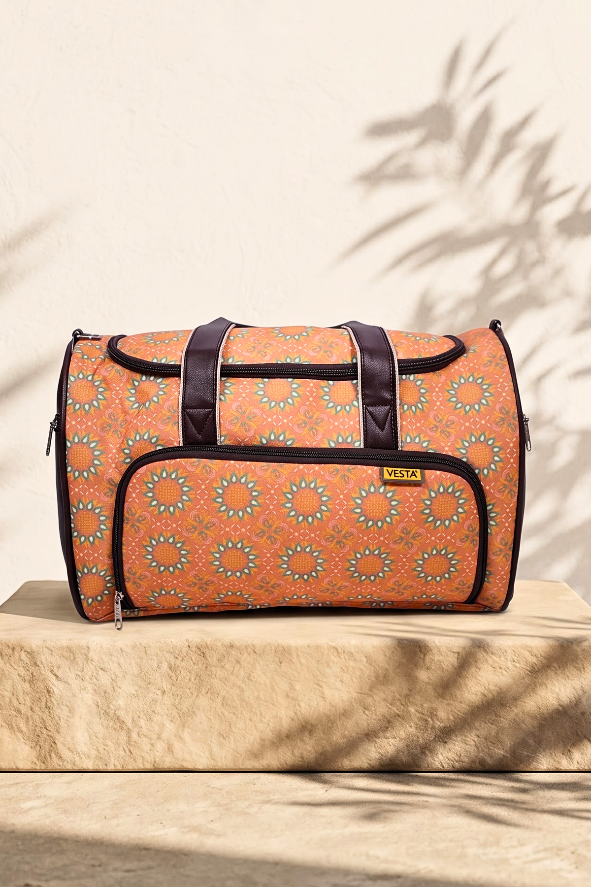 Carnival Duffel Bag, Saffron Mandala, photo 1