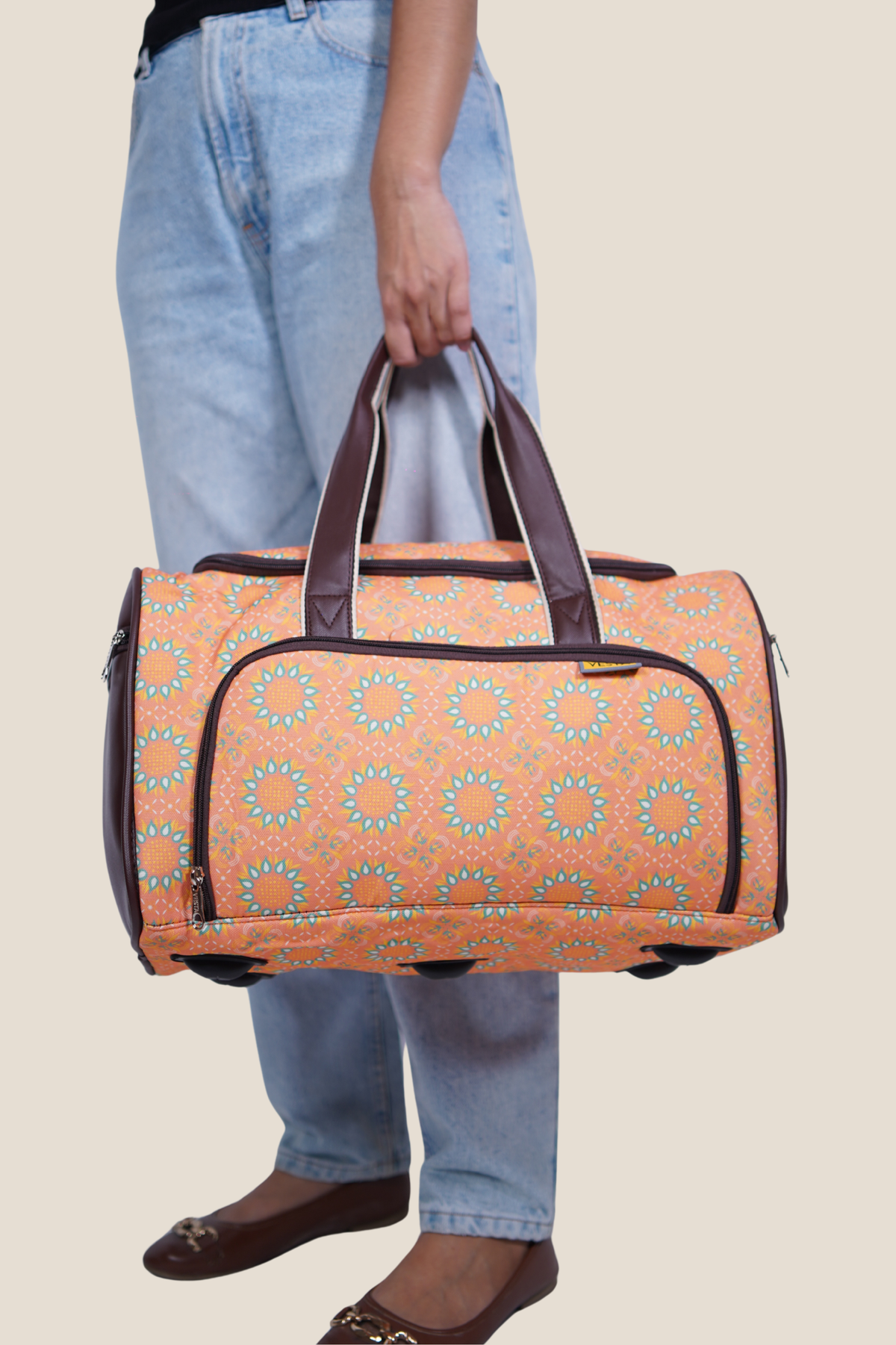 Carnival Duffel Bag, Saffron Mandala, photo 2