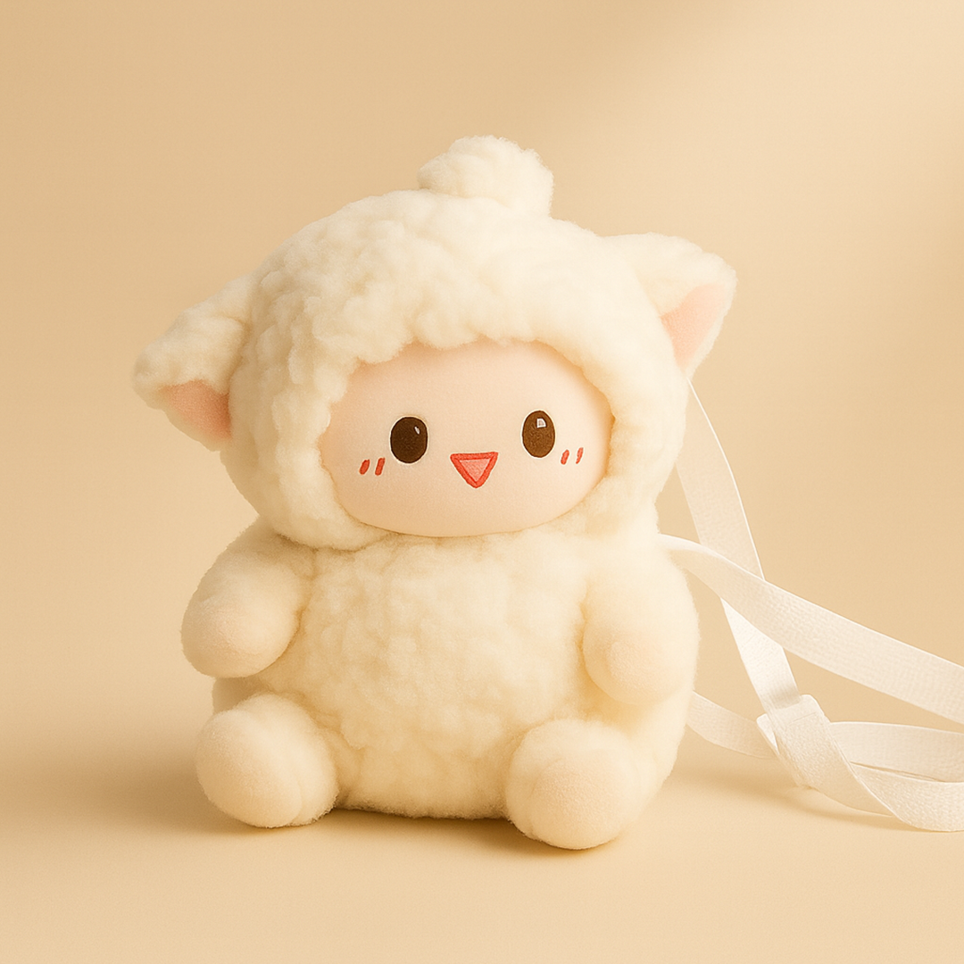 Cute Lamb Plush Bag ( Small )