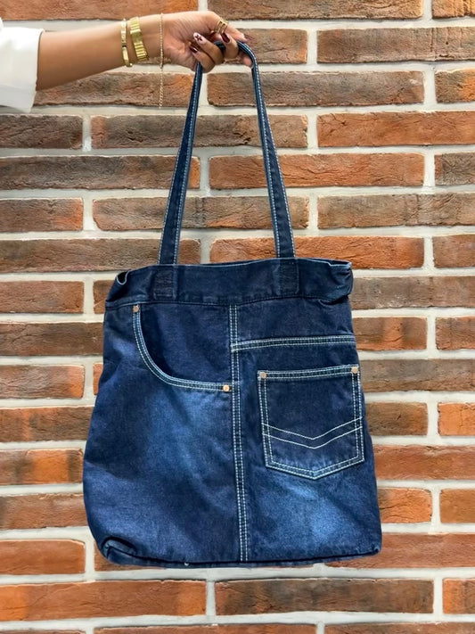 Denim Tote Bag - V1