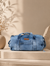 Denim Gym Bag